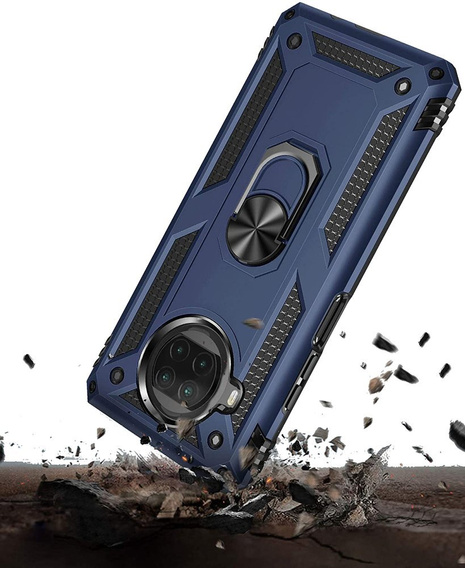Armor Case for Xiaomi Mi 10T Lite, Nox Case Ring, blue