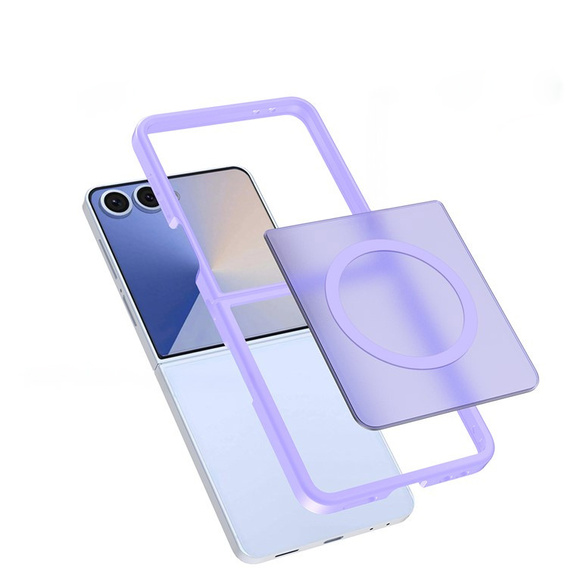 Case with MagSafe - Hybrid Case Matte for Samsung Galaxy Z Flip7
