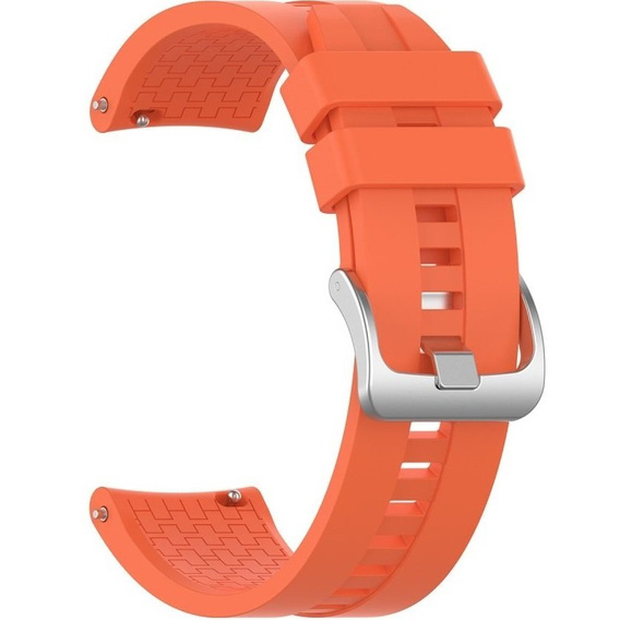 22mm Silicone strap with buckle for Huawei Watch GT / Watch GT2 - White
