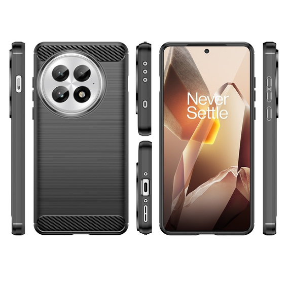 Case for OnePlus 13, Carbon, black