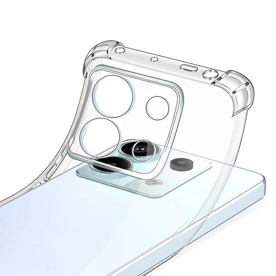 Case for Xiaomi Redmi Note 13 5G, Dropproof, transparent