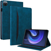 Case for Xiaomi Pad 6, Classic, with space for stylus, blue