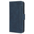 Flip case for Honor 70 5G, Card Slot, dark blue