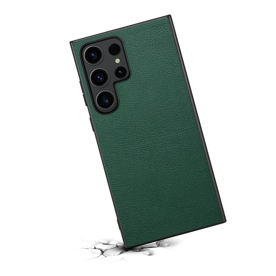 Case for Samsung Galaxy S24 Ultra, Calf Texture, green