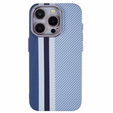 MagSafe's iPhone 13 Pro Max Case, Carbon Fiber, blue