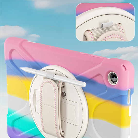 Armoured case with stand and shoulder strap for Samsung Galaxy Tab A11+