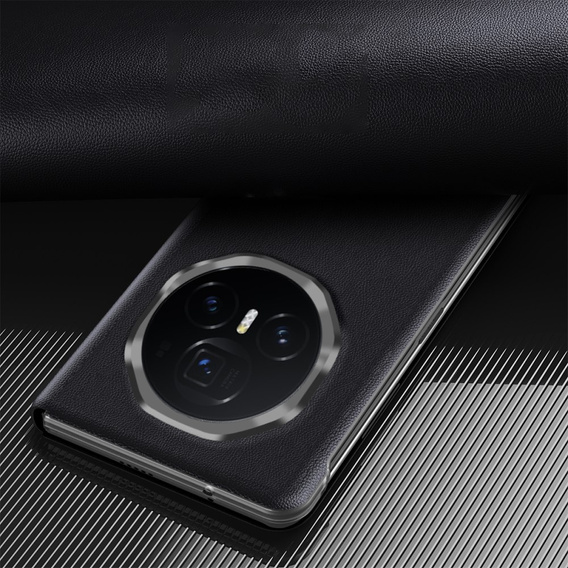 Flap case for Honor Magic V3 5G, Side View, black