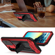 Armored case for Samsung Galaxy S22, R-JUST CamShield Slide, red