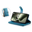 Flip case for Xiaomi 14T, Wallet Zipper Pocket, blue