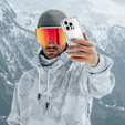 Case for iPhone 14 Pro, Shockproof, with film, transparent
