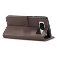 Flip case for Google Pixel 8A, LC.IMEEKE, brown