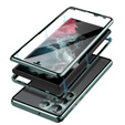 Case for Samsung Galaxy S23 Ultra, Magnetic Dual Glass, green