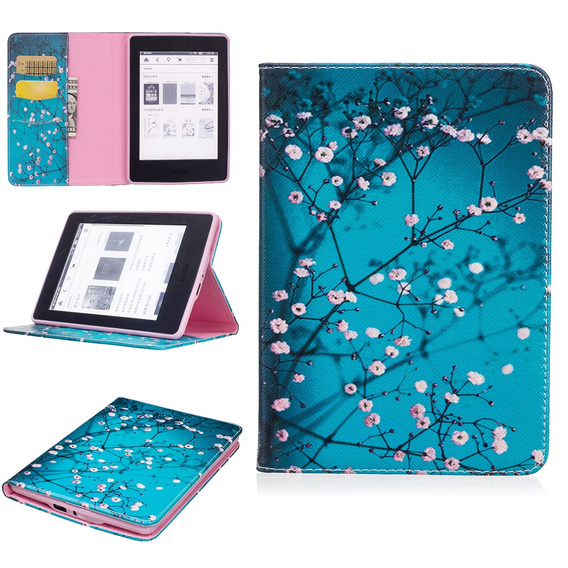 Case for Amazon Kindle Paperwhite 1/2/3, Smartcase, sakura