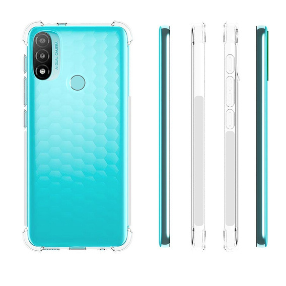 Case for Motorola Moto E20/E30/E40, Dropproof, transparent