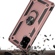 Armor Case for Samsung Galaxy A51, Nox Case Ring, pink rose gold