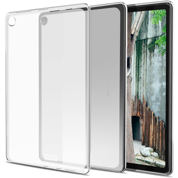 Case for Lenovo Tab M10 Plus 10.3 TB-X606, Silicone, transparent