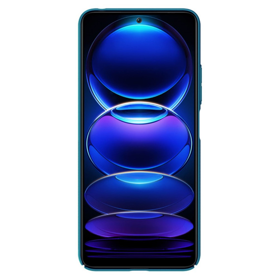 NILLKIN Case for Xiaomi Redmi Note 12 5G / POCO X5 5G, Super Frosted Shield Case, blue