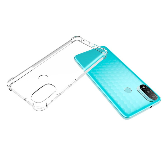 Case for Motorola Moto E20/E30/E40, Dropproof, transparent