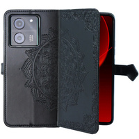 Flip case for Xiaomi 13T / 13T Pro, Mandala, black