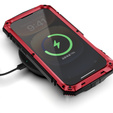 Armored case for iPhone 16 Pro, R-JUST, red