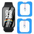 2x ERBORD Tempered Glass for Xiaomi Smart Band 9 Active, with mounting frame