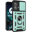 Case for Motorola Edge 40 Neo, CamShield Slide, green