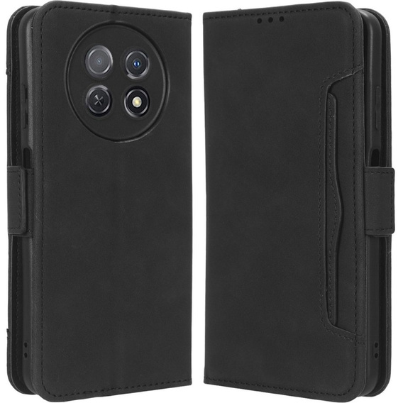 Flip case for Huawei Nova Y91 4G, Card Slot, black