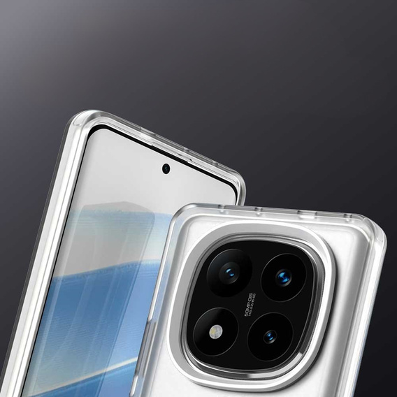 Case for Xiaomi Redmi Note 14 Pro 5G / Poco X7 5G, Fusion Hybrid, for MagSafe, transparent