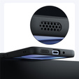 Case for Xiaomi Redmi 15 5G / 4G, with camera protection, transparent with black sides