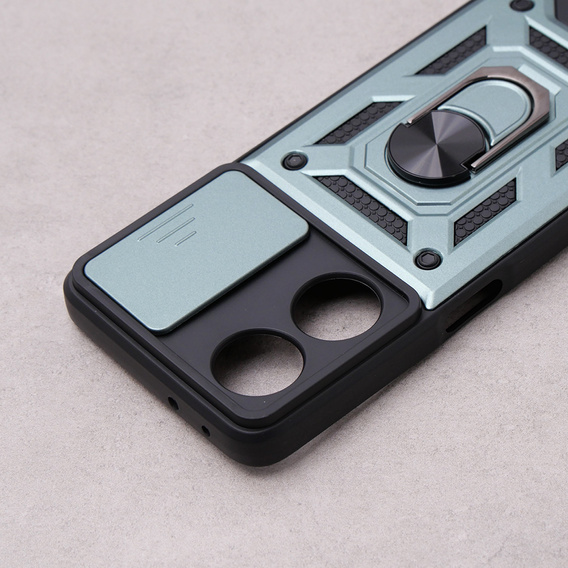 Case for Oppo A98 5G, CamShield Slide, green