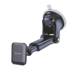 Magnetic car windshield mount for smartphones