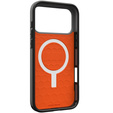 Urban Armor Gear case for iPhone 17 Pro Max, Civilian MagSafe, Orange