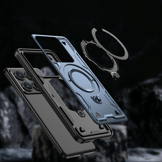 Case for Xiaomi 14T, Military MagSafe, blue