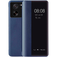Case for Xiaomi 13T / 13T Pro, with Side View flap, blue