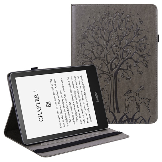 Flap case for Amazon Kindle Paperwhite 5 (2021), tree, blue