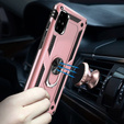 Armor Case for Samsung Galaxy A51, Nox Case Ring, pink rose gold