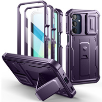 Armored case for Samsung Galaxy A16, Dexnor Full Body (Two Frames), purple