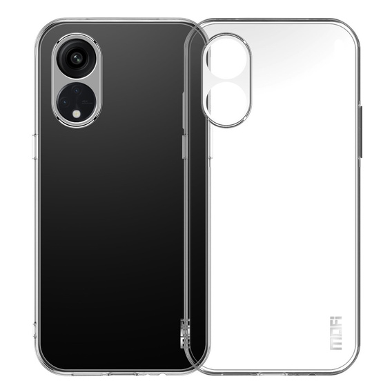 MOFI Case for Oppo A38 4G / Oppo A18 4G, thin, transparent