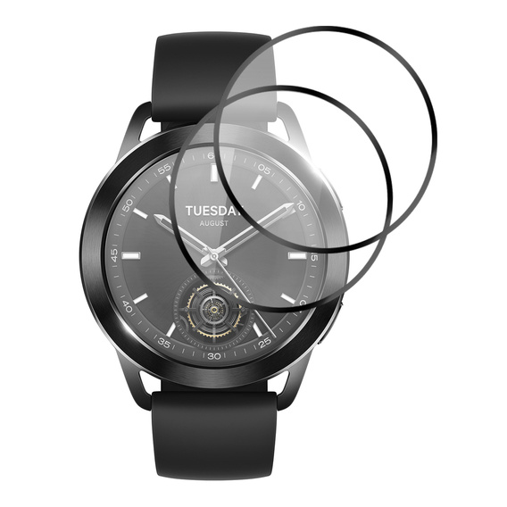 2x ERBORD Hybrid Glass for Xiaomi Watch S3
