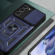 Case fordo Samsung Galaxy S23, CamShield Slide, dark blue