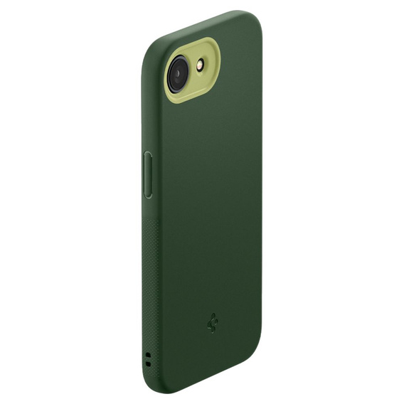 Spigen case for iPhone 16E, Nano Pop MagSafe, green + 9H tempered glass