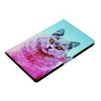 Case for Samsung Galaxy Tab A9 X110 / X115, pink cat