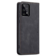 CASEME case for Samsung Galaxy A33 5G, Leather Wallet Case, black