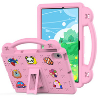 Children's case for Lenovo M10 X306 2 Gen / M10 Plus TB-X606 10.3 / Samsung Tab A 10.1 T510/515 / K10 X6C6, Cute Patterns, with stand, pink