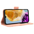 Flip case for Samsung Galaxy M15 5G, Card Slot, pink
