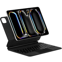Keyboard Case for iPad Pro 11" 2024, Magnetic Keyboard Touchpad, black