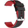 Silicone strap for Huawei Watch GT 2 Pro - Black / Red