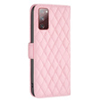 Flip case for Samsung Galaxy S20 FE, Wallet, BINFEN COLOR, pink
