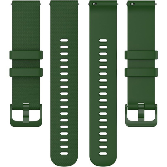 Silicone Universal Strap 20mm, green