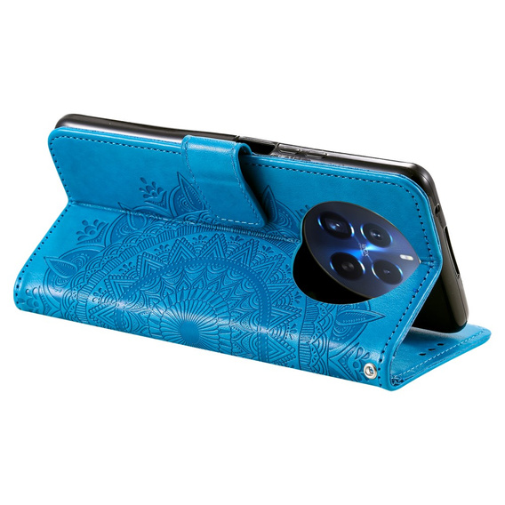 Flip case for Realme 12 Pro 5G / 12 Pro+ 5G, Mandala, blue